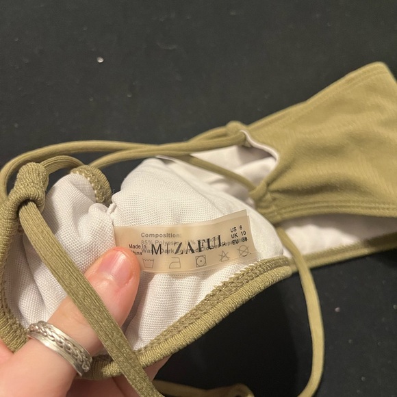 Zaful Tan Bikini Top - Picture 3 of 3